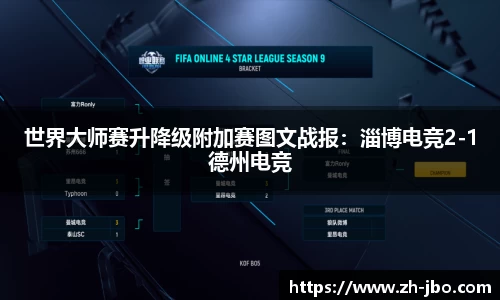 世界大师赛升降级附加赛图文战报：淄博电竞2-1德州电竞